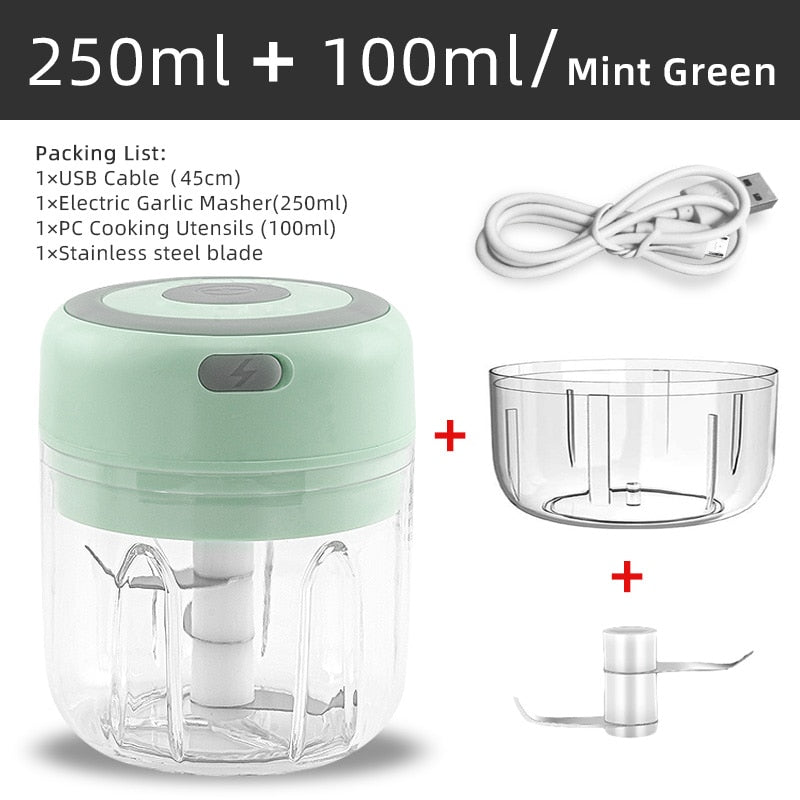 Homsicore™ Electric Mini Garlic Chopper