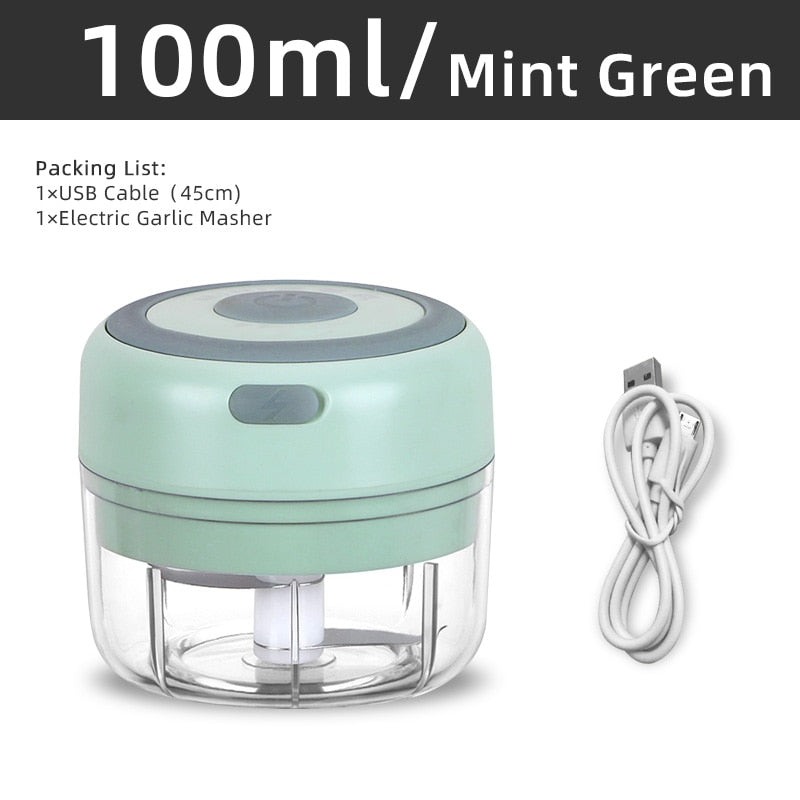 Homsicore™ Electric Mini Garlic Chopper