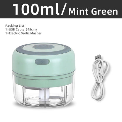 Homsicore™ Electric Mini Garlic Chopper