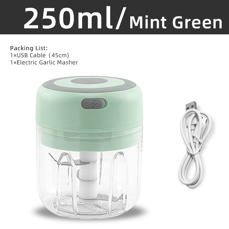 Homsicore™ Electric Mini Garlic Chopper